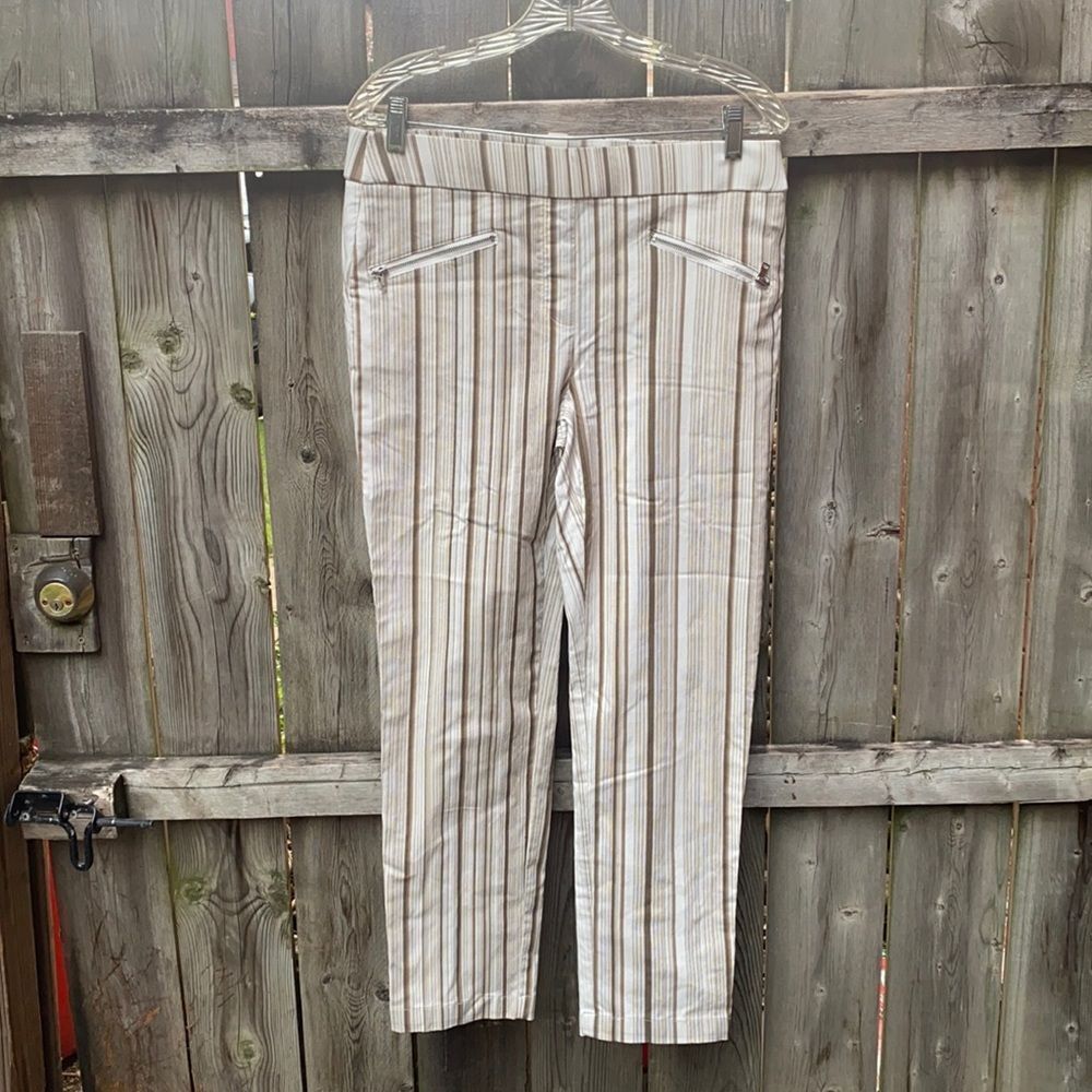 Emaline stripped capris sz.10